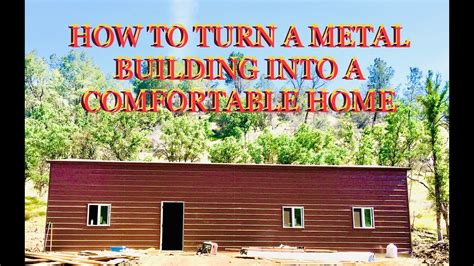 how much to turn a metal building into a house|how to turn metal building into house.